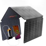 רק 19.5$/61 ש״ח (משלוח חינם בהגעה לסכום כולל של 49$ ומעלה) לפאנל סולארי נייד ומתקפל של E-LiPower – טעינה מהירה, יעילות המרה של 26% ועיצוב קל משקל שמתאים לטיולים!!