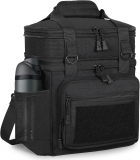 רק 22.9$/75 ש״ח (משלוח חינם בהגעה לסכום כולל של 49$ ומעלה) לתיק אוכל מבודד ומרווח במיוחד מבית GLENKEY – עם שתי קומות, בד עמיד למים, תא מתרחב וקיבולת של 16 ליטר!!