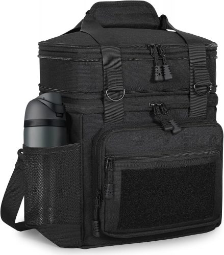 רק 22.9$/75 ש״ח (משלוח חינם בהגעה לסכום כולל של 49$ ומעלה) לתיק אוכל מבודד ומרווח במיוחד מבית GLENKEY – עם שתי קומות, בד עמיד למים, תא מתרחב וקיבולת של 16 ליטר!!