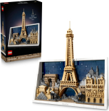 רק 79.9$/247 ש״ח מחיר סופי כולל הכל עד דלת הבית לסט LEGO Architecture Paris עם 958 חלקים, דגם פרימיום מרהיב של אייקוני פריז ועיצוב מושלם לבית או למשרד!!
