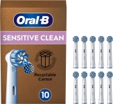 רק 29£/137 ש״ח מחיר סופי כולל הכל עד דלת הבית למארז 10 ראשים למברשת שיניים חשמלית Oral-B Pro Sensitive Clean!!
