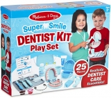 רק 29$\99 ש"ח (משלוח חינם בהגעה לסכום כולל של 49$ ומעלה) לערכת משחק רופא שיניים לילדים המומלצת הרשמית של אמזון מבית Melissa & Doug!!