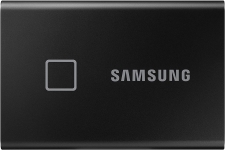 רק 136€\480 ש"ח מחיר סופי כולל הכל עד דלת הבית לכונן SSD נייד Samsung T7 Touch בנפח 1TB סמסונג!! בארץ המחיר שלו 840 ש"ח!!