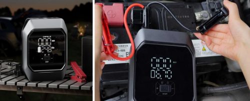 דיל מקומי: רק 399 ש״ח במקום 550 לבוסטר התנעה 2 ב-1 דגם KF03 מקצועי משולב קומפרסור מבית VicoVation + ערכה מקצועית לתיקון פנצ׳ר במתנה!!