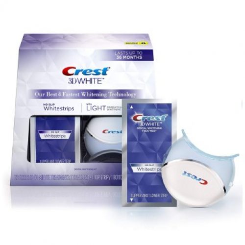 crest 3d white whitestrips with light kit