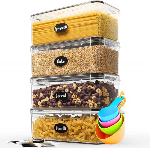 רק 139 ש"ח (משלוח חינם בהגעה לסכום כולל של 49$ ומעלה) לסט 4 קופסאות לאוכל יבש, כל אחת בנפח 3.6 ליטר!!  