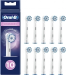 רק 27£\116 ש"ח מחיר סופי כולל הכל עד דלת הבית ל ראשים חלופיים למברשת שיניים חשמלית Oral-B Sensitive Clean – מארז 10 יחידות!! רק 45£\185 ש"ח ברכישת 2 מארזים!!