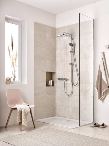 רק 85.5€\336 ש״ח לראש מקלחת GROHE Vitalio Comfort 250!! בארץ המחיר 695 ש״ח!!