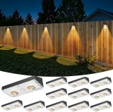 רק 18$/59 ש״ח (משלוח חינם בהגעה לסכום כולל של 49$ ומעלה) לסט 12 מנורות הגדר הסולאריות מבית Bridika!!