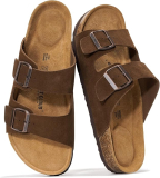 רק 39.9$/123 ש״ח (משלוח חינם בהגעה לסכום כולל של 49$ ומעלה) לסנדלי גברים Project Cloud Heritage מעור אמיתי עם מדרך שעם וקצף זיכרון לנוחות מושלמת בקיץ!!