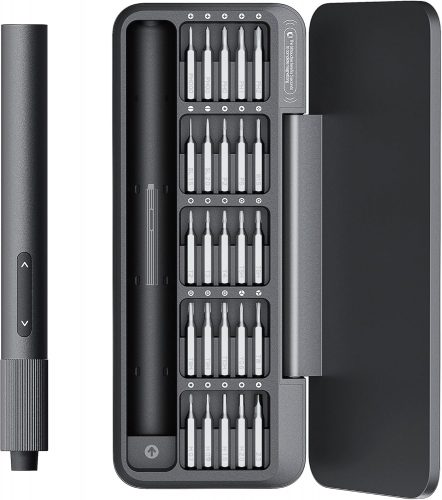 רק 29.9$/98 ש״ח מחיר סופי כולל הכל עד דלת הבית למברג החשמלי המדויק 25 ב־1 מבית HOTO עם טעינת USB-C וסוללה עמידה!!