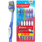רק 4.4$\14 ש"ח (משלוח חינם בהגעה לסכום כולל של 49$ ומעלה) ל 6 מברשות שיניים הכי נמכרות באמזון מבית קולגייט Colgate Extra Clean!!