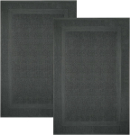 רק 21.9$/70 ש״ח (משלוח חינם בהגעה לסכום כולל של 49$ ומעלה) לזוג שטיחוני מגבת רחצה Infinitee Xclusives – עשויים 100% כותנה רכה, סופגים, ניתנים לכיבוס, ללא גב גומי!!