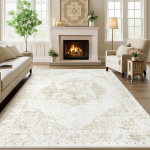 רק 43.1$/133 ש״ח (משלוח חינם בהגעה לסכום כולל של 49$ ומעלה) לשטיח וינטג׳ בוהו losbulake בגודל כ־183×274 ס״מ רחיץ במכונה, רך במיוחד ונגד החלקה לבית מעוצב!!