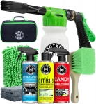 רק 52.9$/173 ש״ח מחיר סופי כולל הכל עד דלת הבית לערכת שטיפת רכב איכותית מבית Wontolf עם אקדח קצף, שמפו רכב, מנקה פנימי, מנקה חישוקים וכל האביזרים הנלווים!!