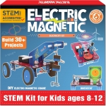 רק 29.9$/98 ש״ח (משלוח חינם בהגעה לסכום כולל של 49$ ומעלה) לערכת מדע 30‑ב‑1 לילדים מבית Butterfly EduFields – פרויקטים חשמליים ומגנטיים לבנייה עצמית עם מעל 100 חלקים!!