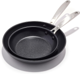 רק 49.9$/154 ש״ח מחיר סופי כולל הכל עד דלת הבית לסט מחבתות OXO Enhanced בקוטר 20 ו-25 ס״מ עם ציפוי קרמי איכותי ללא חומרים מזיקים וידיות נירוסטה נוחות במיוחד!!