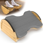 רק 33.2$/108 ש״ח (משלוח חינם בהגעה לסכום כולל של 49$ ומעלה) להדום רגליים 3 ב־1 מבמבוק איכותי עם כרית נשלפת ו־6 גבהים מתכווננים מבית FOXHIVE!!