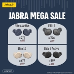 דיל מקומי: נובמבר? שומעים שזה Jabra. מגוון אוזניות (4 הדגמים המובילים) של המותג המוביל במבצע!