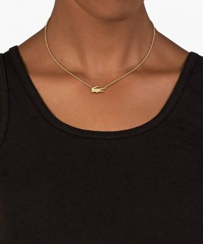 רק 61$/202 ש"ח מחיר סופי כולל הכל עד דלת הבית לשרשרת הקרוקודיל האלגנטית לנשים מבית Lacoste!!