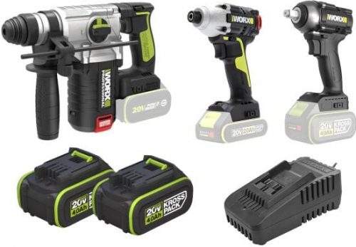 דיל מקומי: סט כלים 20V של Worx – כוח, ביצועים ונוחות ב-₪1,399 במקום ₪1,499!!