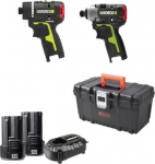 דיל מקומי: רק 799 ש״ח במקום 999 לארגז כלים Worx הכולל 2 מברגות אימפקט בראשלס + 2 סוללות 2Ah ומטען!!