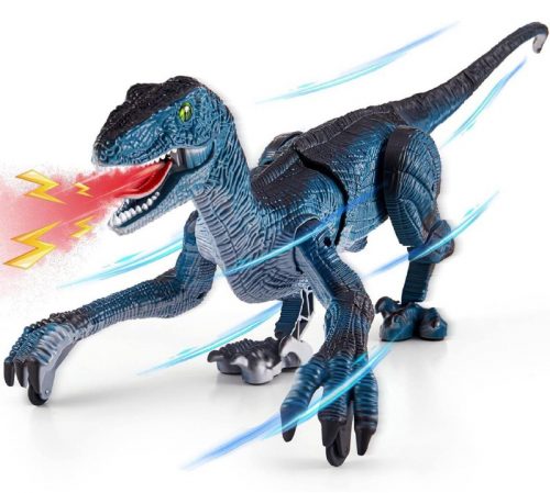 רק 28$/91 ש״ח (משלוח חינם בהגעה לסכום כולל של 49$ ומעלה) ל־דינוזאור השלט־רחוק הוולוצירפטור עם אור, קול והתזת “עשן” מבית Aotrytion!!
