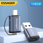 רק 0.9$\3.7 ש"ח למטעמי USB מומלצים מבית Essager במגוון חיבורים לבחירה!!