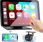 רק 45.9$/150 ש״ח (משלוח חינם בהגעה לסכום כולל של 49$ ומעלה) למסך ה־CarPlay האלחוטי 7″ מבית ‎Kiswuren‎ עם מצלמת רוורס, ניווט ‎GPS‎ ותמיכה מלאה ב־Apple CarPlay ו־Android Auto!!