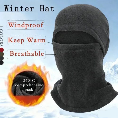 רק 2.7$/9 ש״ח למסכת חימום תרמית מלאה לרכיבה, ריצה ופעילות חוץ בחורף!!