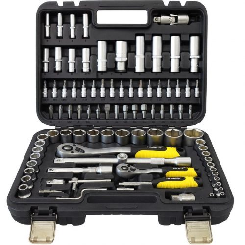 דיל מקומי: מבצע חד וחזק! סט בוקסות 94 חלקים משולב הינע “1/4 + “1/2 מ“מ Kasco CR-V K-94KC רק ב-₪289!!