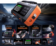 רק 115.5$/368 ש״ח לבוסטר התנעה BUTURE BETA09 – תחנת הצלה ניידת עם קומפרסור, תאורה, מטען וכלי חירום שתכין אתכם לכל תרחיש בדרכים!!