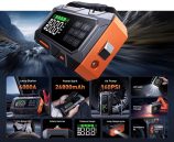 רק 114$/354 ש״ח לערכת החירום המקיפה לרכב BUTURE Beta09 – בוסטר התנעה, מדחס, תיקון פנצ'רים, פנס, רצועות גרירה, שובר חלונות, סוללה 26800mAh ועוד!!