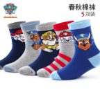 רק 6.5$/20 ש״ח לסט של 5 זוגות גרבי ילדים Paw Patrol צבעוניות ונעימות שמעניקות נוחות יומיומית עם בד רך ונושם שמתאים לילדים מגיל 3 עד 12!!