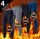 רק 24$/76 ש״ח סט של 4 מכנסיים חמים לגברים – צמודים, נוחים, מבודדים ונראים טוב גם כבסיס לשכבות חורפיות!!