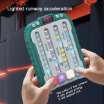 רק 6.7$/20 ש״ח לקונסולת משחק קצב קומפקטית לילדים עם אורות ומוזיקה, 6 שלבי משחק מתקדמים, אימון רפלקסים ומהירות תגובה וכיף ממכר שמפתח חשיבה ויכולות קואורדינציה!!