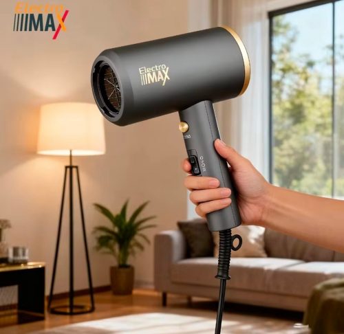 רק 23.2$/75 ש״ח למייבש שיער 1800W מבית Electro Max עם עיצוב מודרני, מצבי חום משתנים וייבוש מהיר במיוחד!!