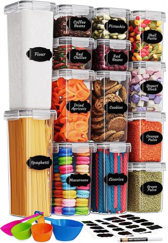 רק 90 ש"ח (משלוח חינם בהגעה לסכום כולל של 49$ ומעלה) לסט 14 קופסאות אחסון לאוכל סופר מומלץ מבית Chef's Path!!