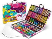 רק 26.9$\96 ש"ח (משלוח חינם בהגעה לסכום כולל של 49$ ומעלה) למזוודה ענקית 140 חלקים סופר מומלצת מבית קריולה Crayola Inspiration Art!!