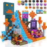 רק 19.9$/64 ש״ח (משלוח חינם בהגעה לסכום כולל של 49$ ומעלה) לסט של 150 קוביות מגנטיות LionFuny – צעצוע חינוכי חכם לפיתוח היצירתיות!!