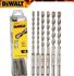 רק 12.4$/40 ש״ח לסט מקדחי SDS Plus מבית DEWALT – שישה מקדחים עמידים במיוחד לקידוח מדויק בבטון ובלוקים!!
