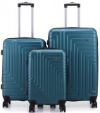 דיל מקומי: הדרך הכי אלגנטית לפתוח את החופשה שלכם! רק ₪299 + ₪39 דמי הובלה לסט מזוודות קשיחות 20+25+29 אינץ' דגם Covent של Swiss Voyager!!