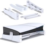 רק 8$/24 ש״ח לתושבת אופקית יציבה לקונסולת PS5 ו־PS5 Slim עם רפידות נגד החלקה ותמיכה מאובטחת לגרסאות דיסק ודיגיטל לסידור מושלם!!