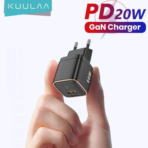 רק 4$\15 ש״ח למטען קיר כפול 20W מהיר ואיכותי מבית KUULAA!!