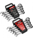 רק 24.4$/78 ש״ח (משלוח חינם בהגעה לסכום כולל 49$ ומעלה) לסט מפתחות הראצ'ט DISEN העשוי פלדת CR-V עם מנגנון 72 שיניים לעבודה נוחה ומדויקת בחללים שונים!!