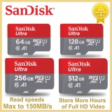 החל מ 3$\11 ש"ח לכרטיסי זכרון SanDisk Ultra במגוון נפחים לבחירה!!