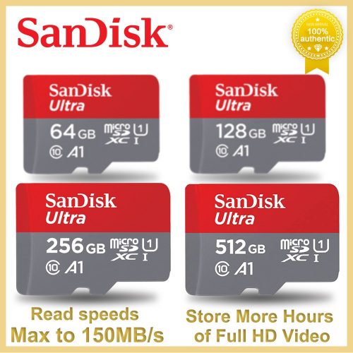 לחטוף!! החל מ 5.1$\16 ש"ח לכרטיסי הזכרון SanDisk Ultra במגוון נפחים לבחירה!!