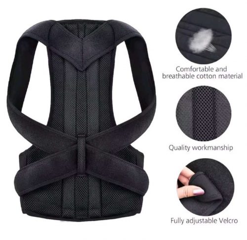 רק 7.2$/24 ש״ח לתומך גב וכתפיים ליישור יציבה – עם רצועות מתכווננות לנוחות מקסימלית ולשמירה על יציבה בריאה!!