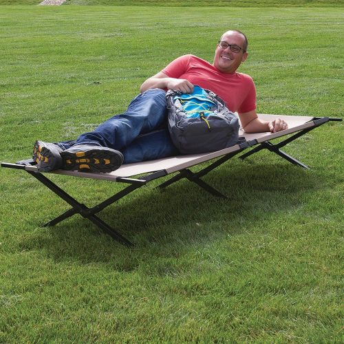 רק 55.7$\207 ש"ח מחיר סופי כולל הכל עד דלת הבית למיטת הקמפינג המומלצת הרשמית של אמזון מבית קולמן Coleman Trailhead II!! בארץ המחיר 500 ש״ח!!