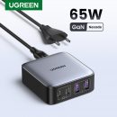רק 19.5$/63 ש״ח לעמדת הטעינה השולחנית ‎UGREEN 65W GaN‎ עם 4 יציאות טעינה מהירה!!